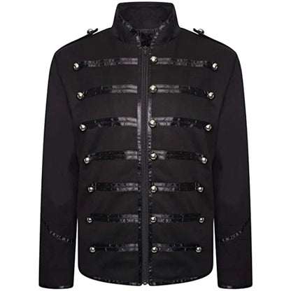 Men's Retro Gothic Jacket Black