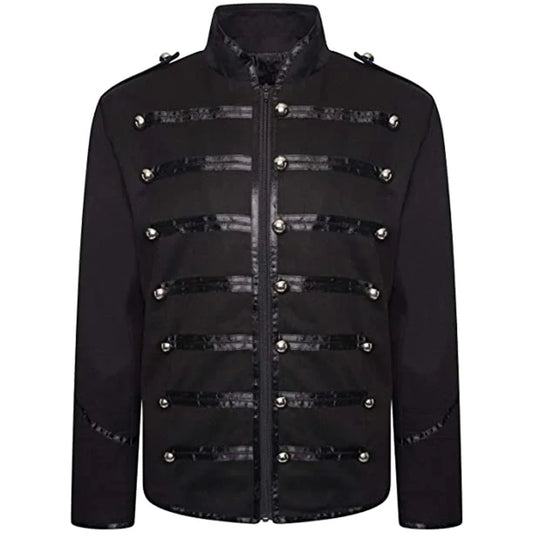 Men's Retro Gothic Jacket Black