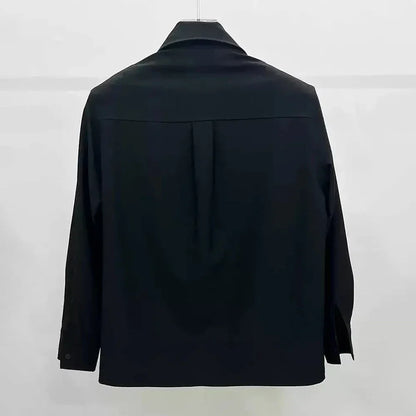 Gothic Chain Black Shirt