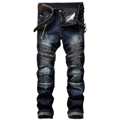 Men's Slim Fit Jeans - front studio view