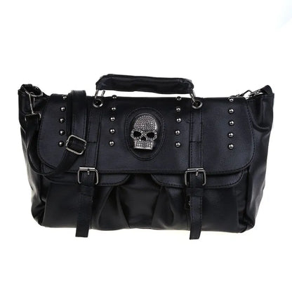 Women's Skull Handbag - front studio view (1 of 2)