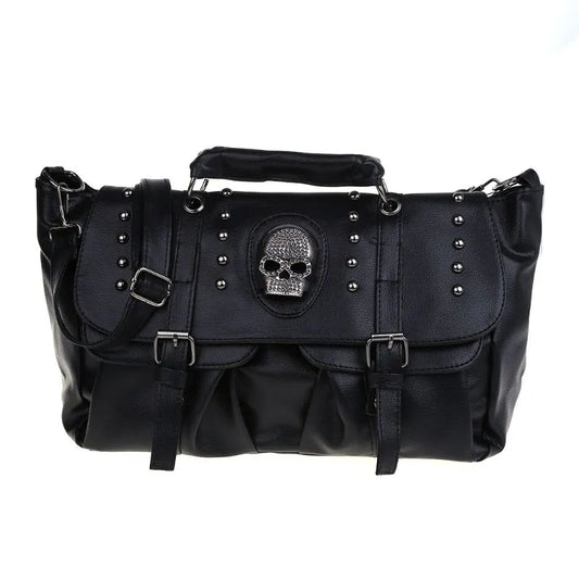 Women's Skull Handbag - front studio view (1 of 2)