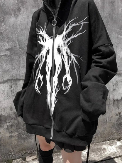 Oversize Zip Hoodie - primary product photo (1 of 4)
