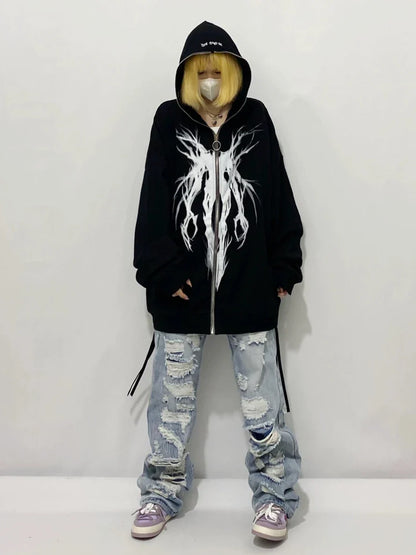 Unisex Zip Hoodie