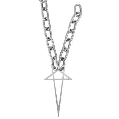 Gothic Chain Necklace - front studio view (1 of 3)