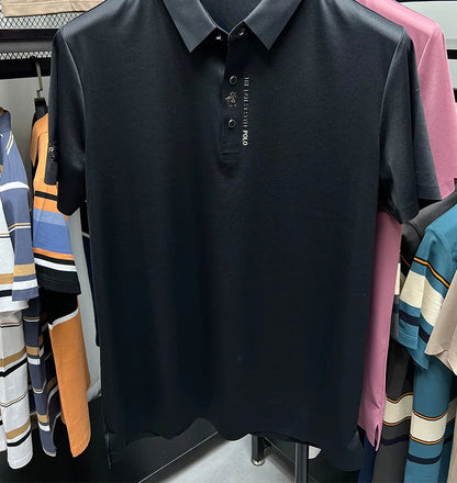 Apollo Classical Muscle Fit Wrinkle-Free Polo Shirt