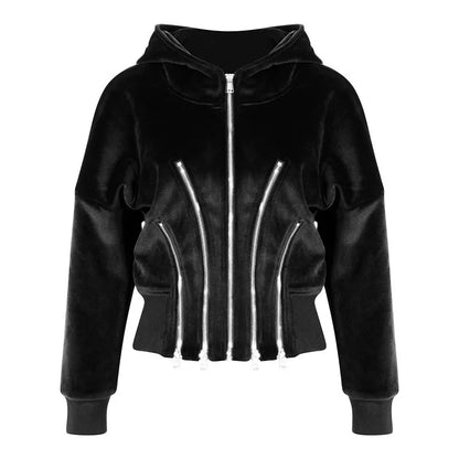 Women's Hooded Sweatshirt Black