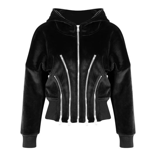 Women's Hooded Sweatshirt Black