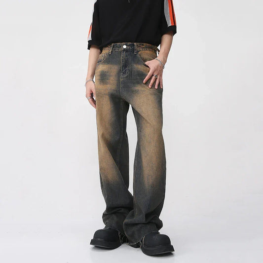 Men's Denim Pants - primary photo, shown with a person (1 of 3)