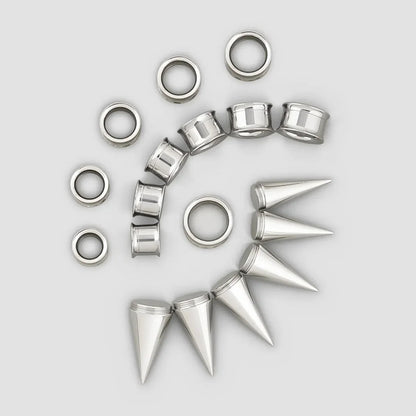 STELLAR STAINLESS STEEL EAR STRETCHING KIT