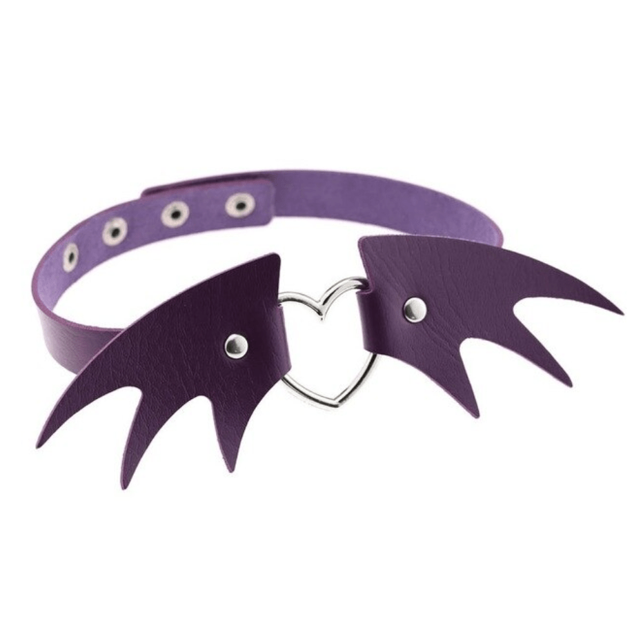 Heart Gothic Choker - Creepy Goth