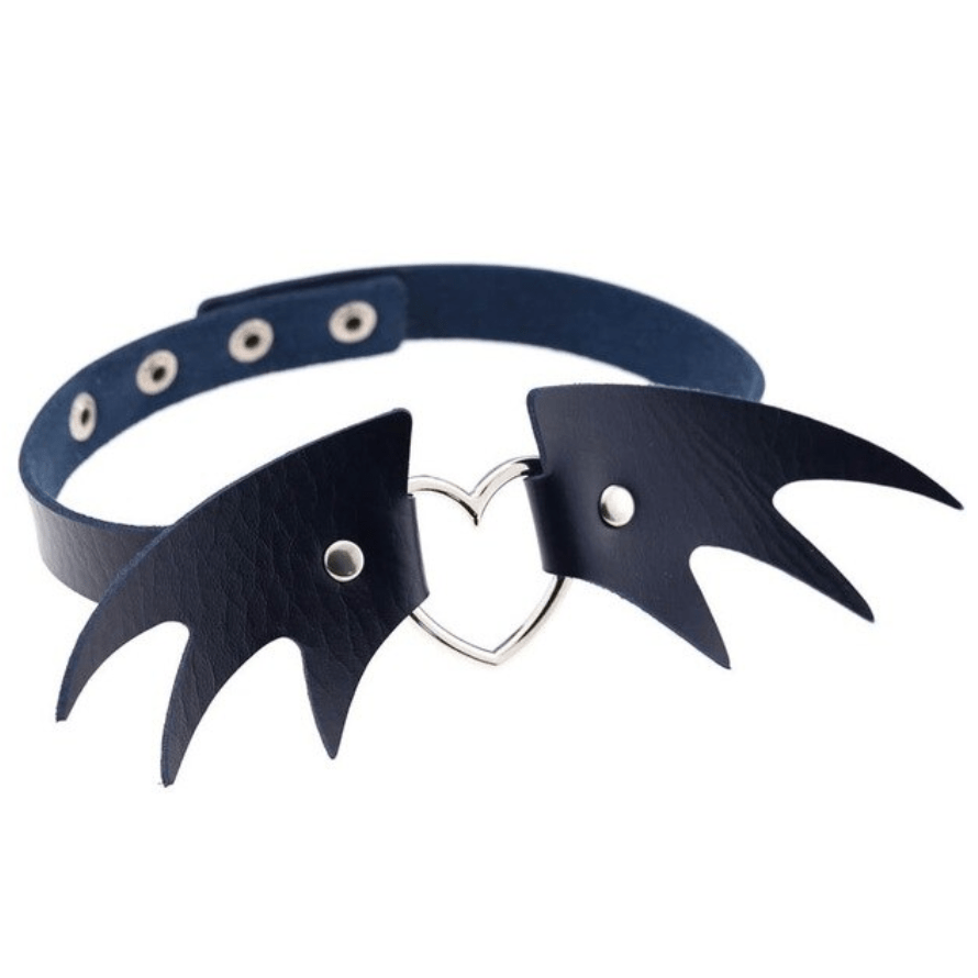 Heart Gothic Choker - Creepy Goth