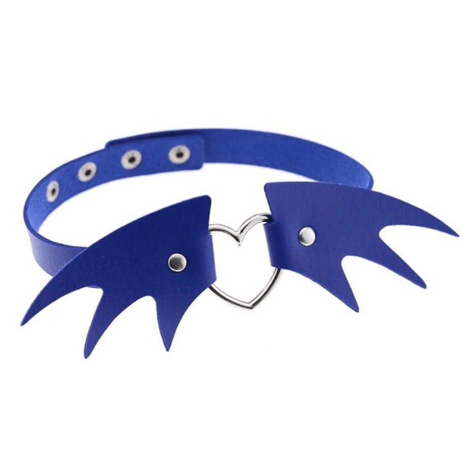 Heart Gothic Choker - Creepy Goth