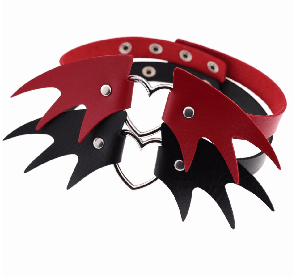 Heart Gothic Choker