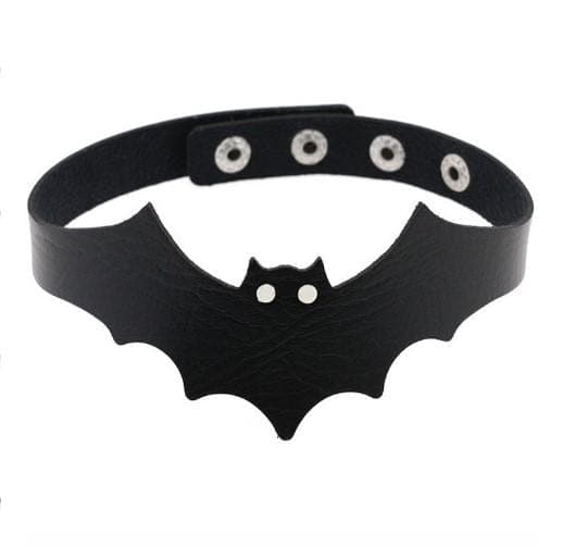 Bat Choker Necklace - Creepy Goth
