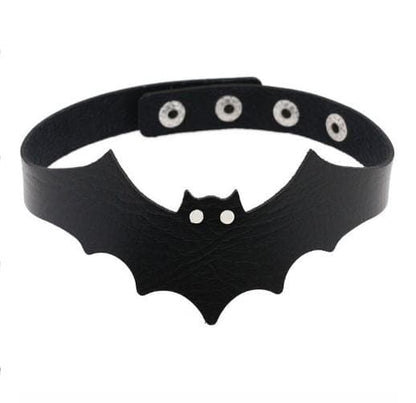 Bat Choker Necklace - Creepy Goth