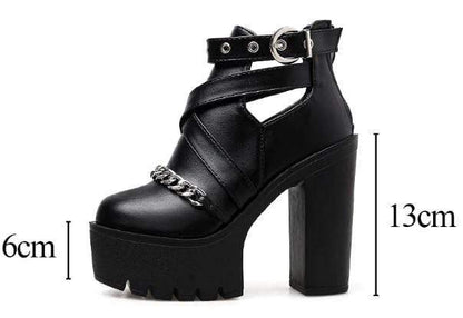 Retribution Chain Boots