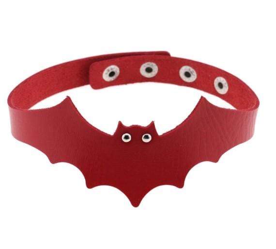 Bat Choker Necklace - Creepy Goth