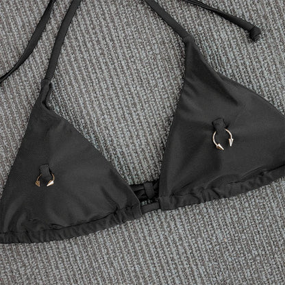 Shadowtide Bandage Bikini Set Swimwear
