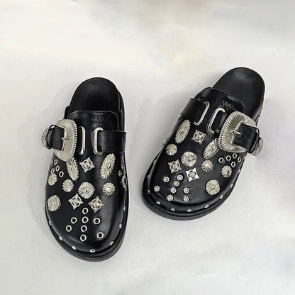 Punk Rock Slippers - front studio view (1 of 4)