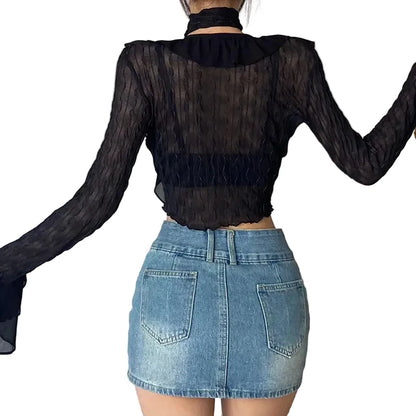 Lace Blouse Top
