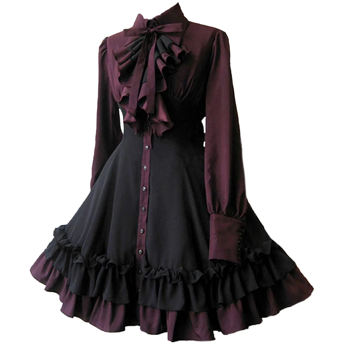 Vintage Lolita Dress - front studio view (1 of 2)