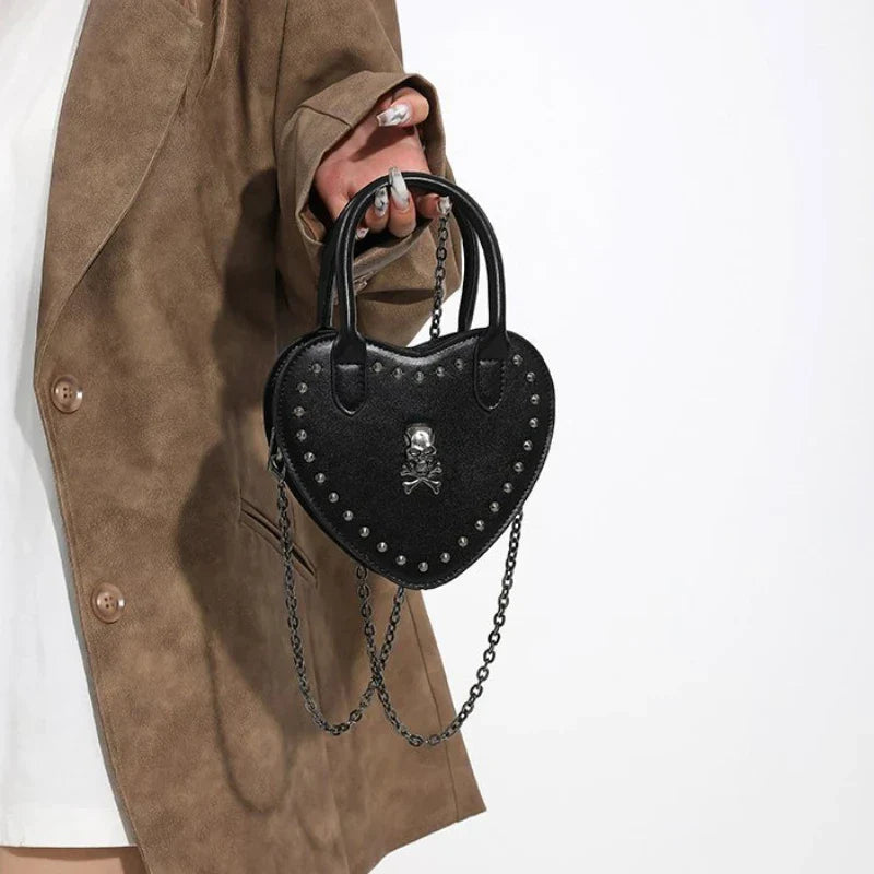 Heart Crossbody Bag - primary photo, shown with a person (1 of 4)