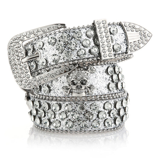 Skeleton Diamond Belt - alternate studio view (2 of 3)