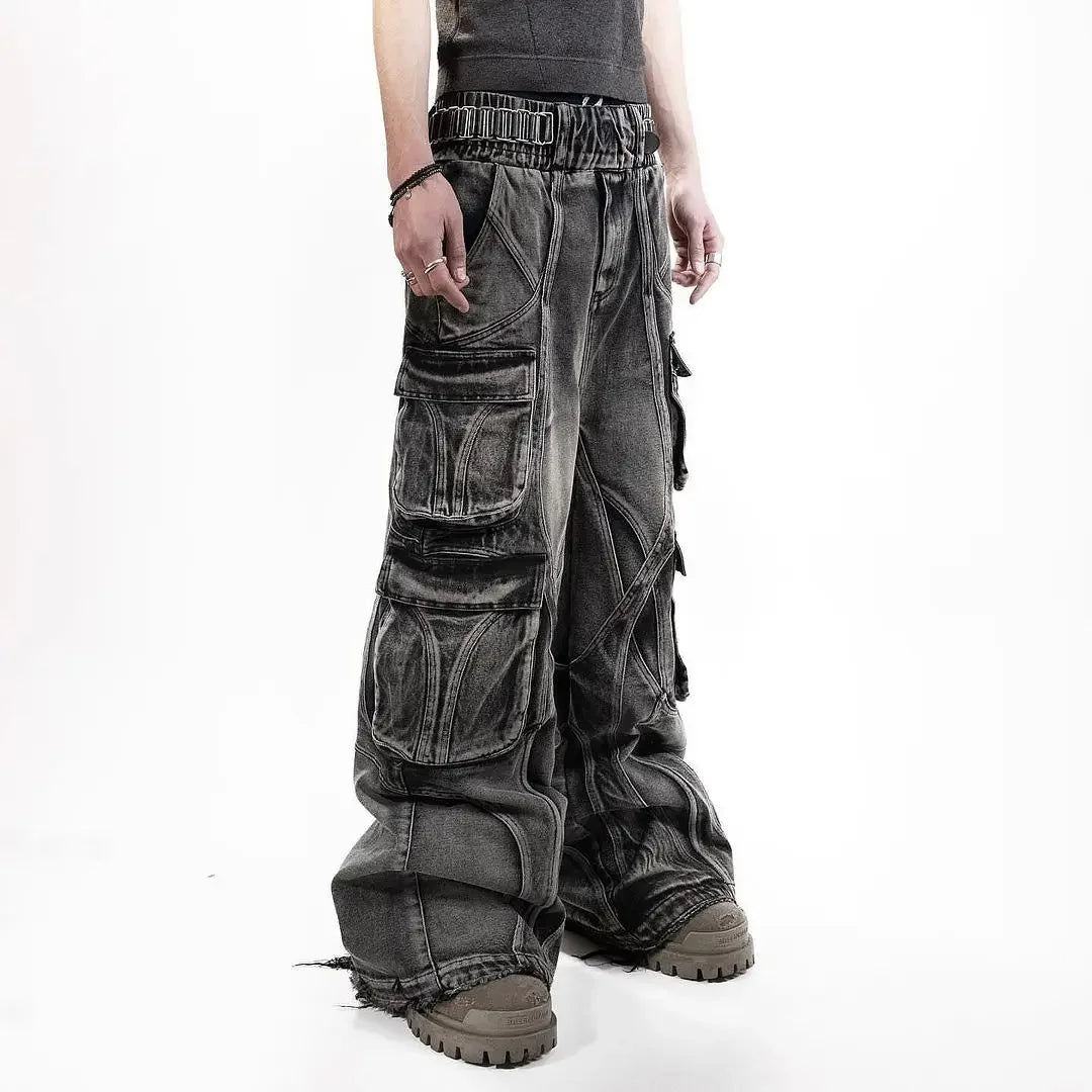 Men's Loose Pants - front studio view
