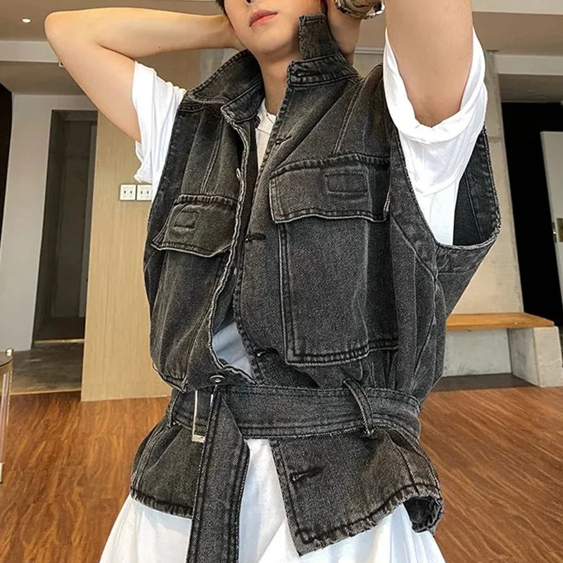 Men's Cargo Vest - primary photo, shown with a person (1 of 2)