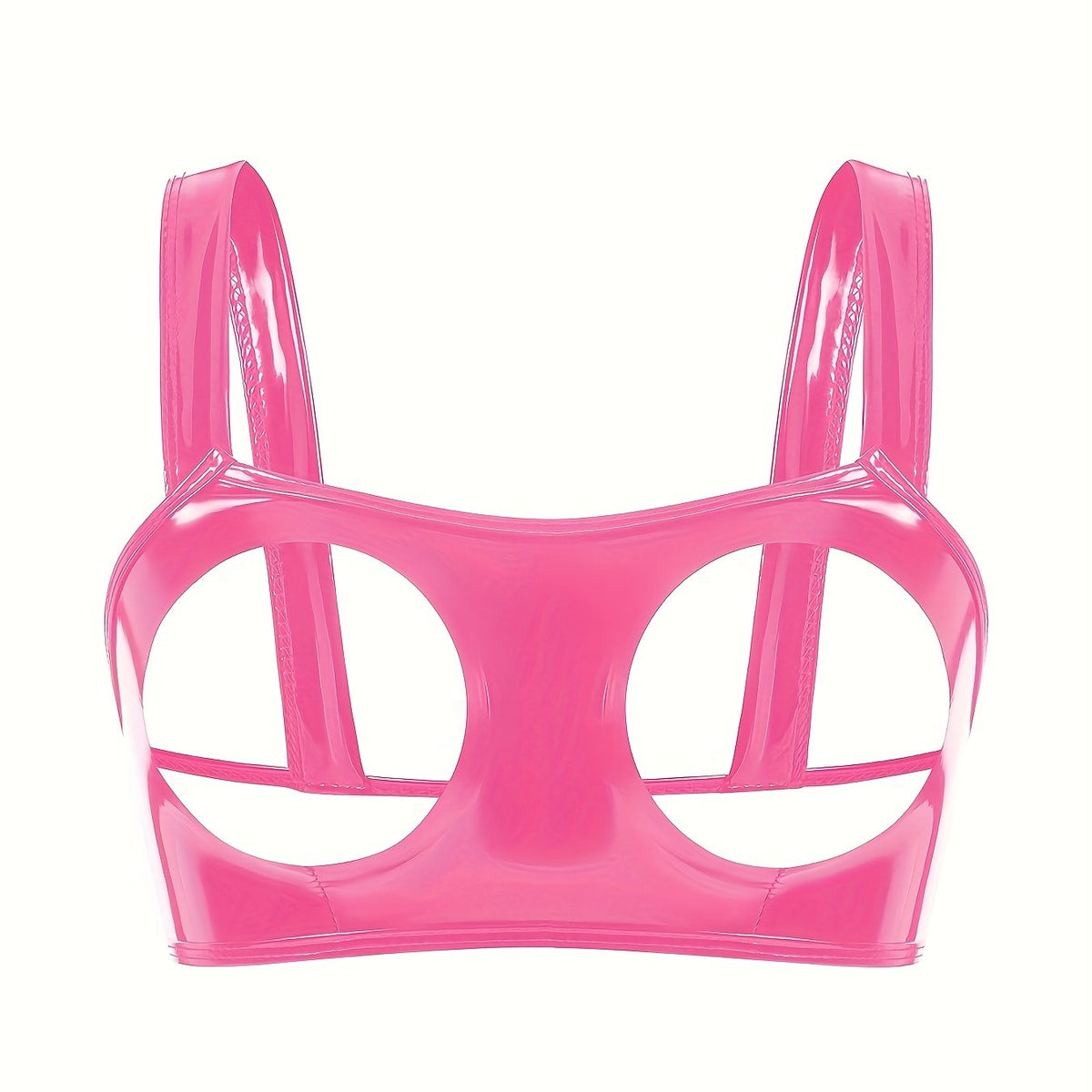 Glossy Latex Bra - Creepy Goth