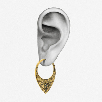 ANCIENT SUN EARRINGS