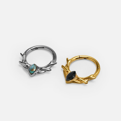 ANTLER MARK CLICKER (GOLD-OBSIDIAN)