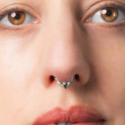 ANTLER MARK CLICKER (SILVER-TURQUOISE)