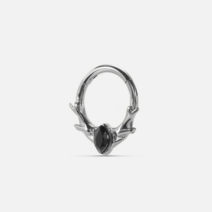 ANTLER MARK CLICKER (SILVER-TURQUOISE)