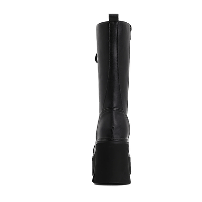 Aphelios Lace-Up Boots