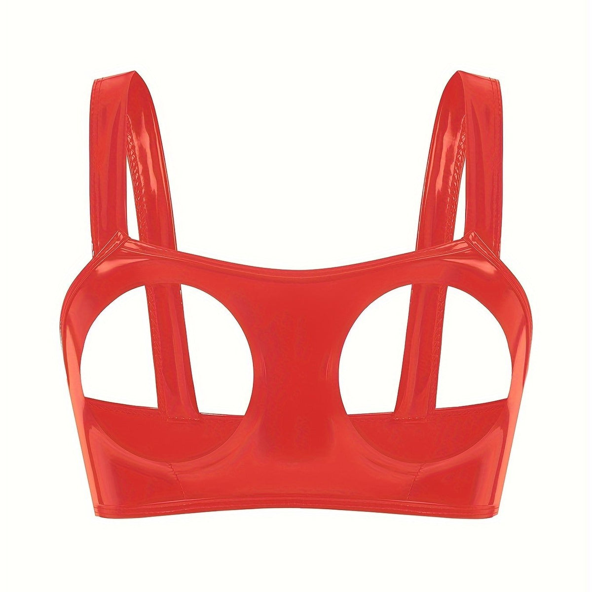 Glossy Latex Bra - Creepy Goth