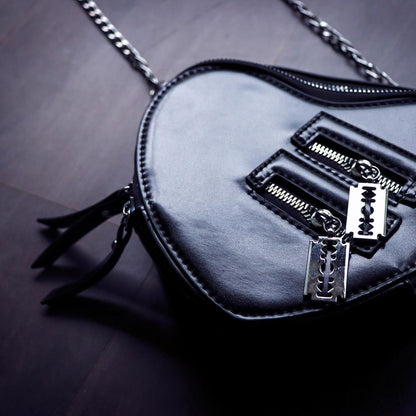 Blade Heart Hand Bag