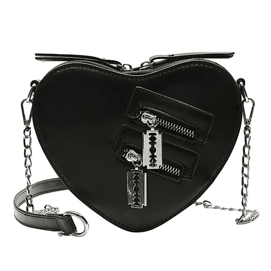 Blade Heart Hand Bag