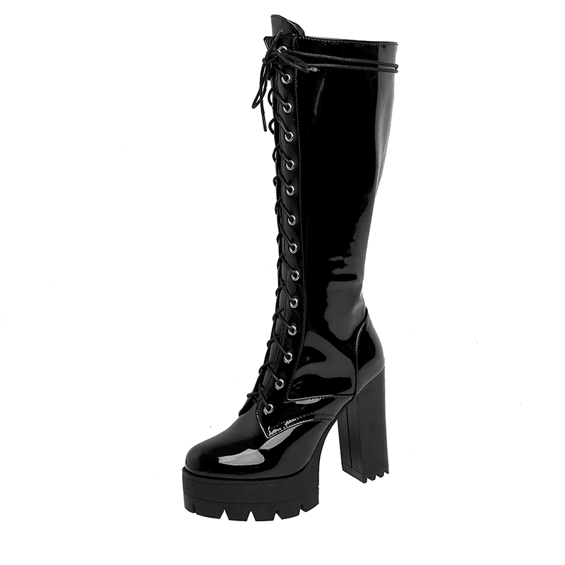 Bloody Night Boots - front studio view (1 of 2)