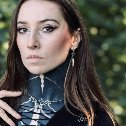 BOUND TWIN EARRINGS