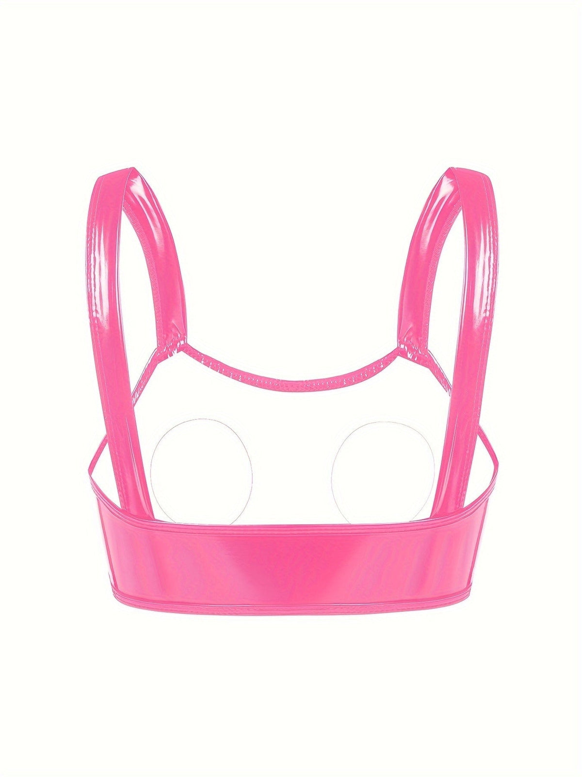 Glossy Latex Bra Corset