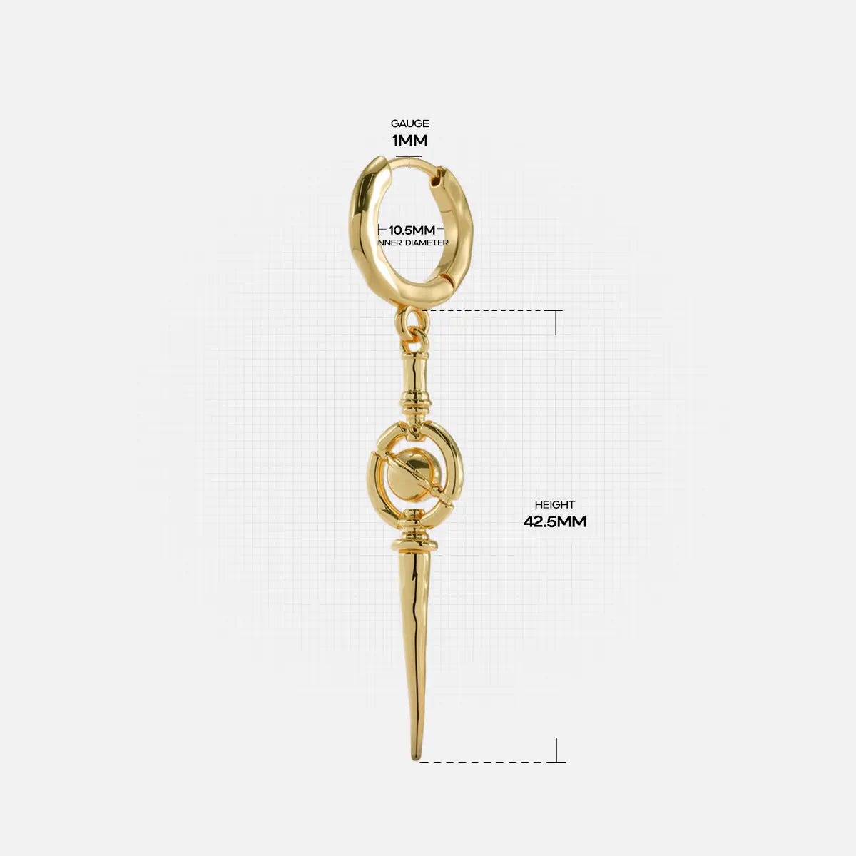 CELESTIAL ORBIT EARRINGS (925 SILVER)