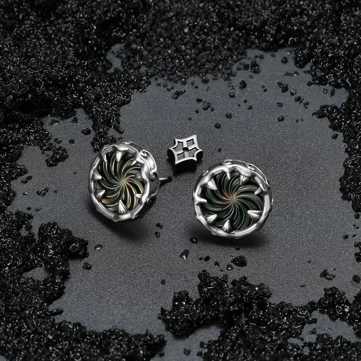 CHARYBDIS MAW EAR STUDS