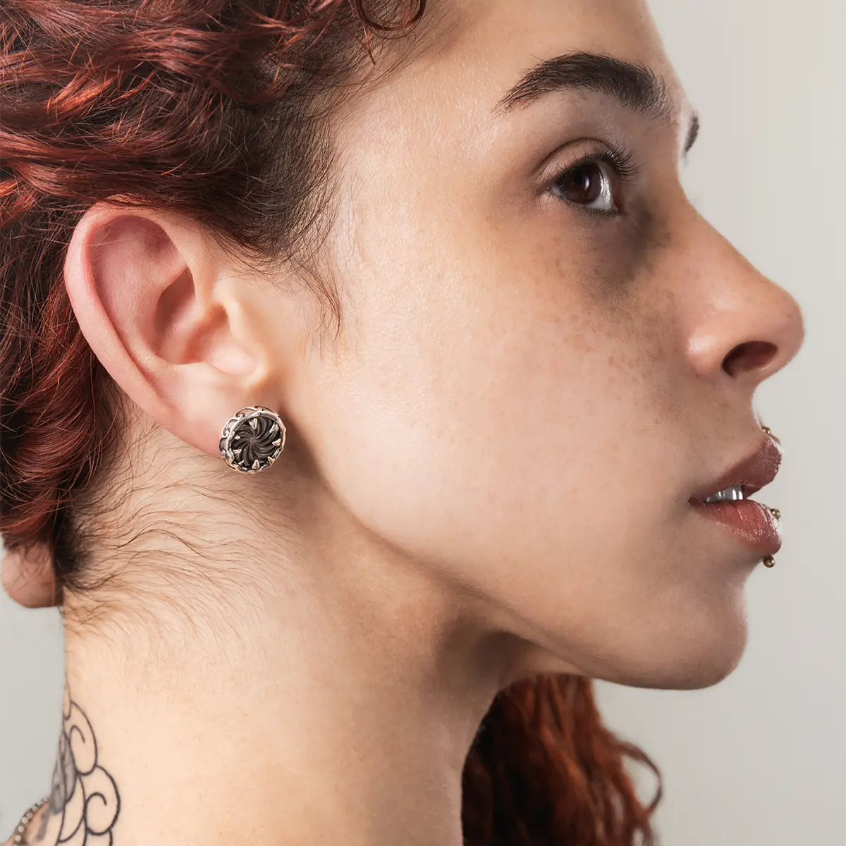 CHARYBDIS MAW EAR STUDS