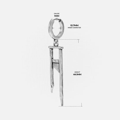 CHIC GUILLOTINE EARRINGS