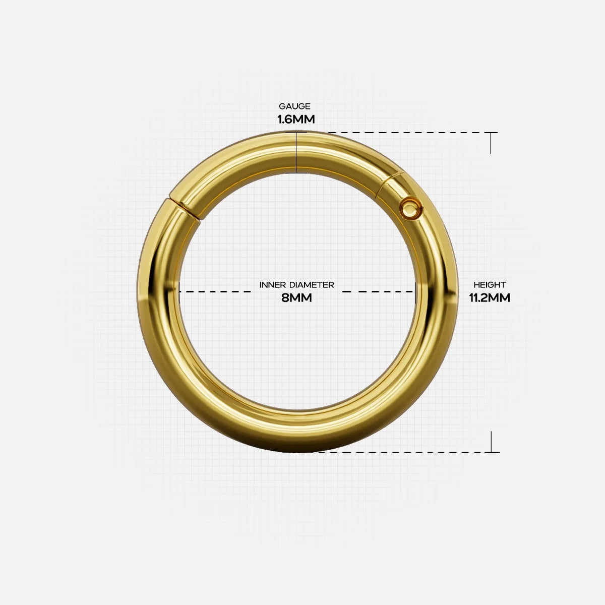CHROMATIC LOOP RING STACKS (5PCS)