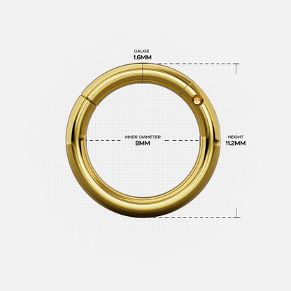 CHROMATIC LOOP RING STACKS (5PCS)