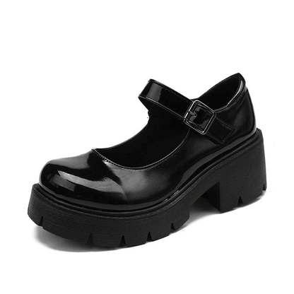 Chunky Mary Janes Shoes