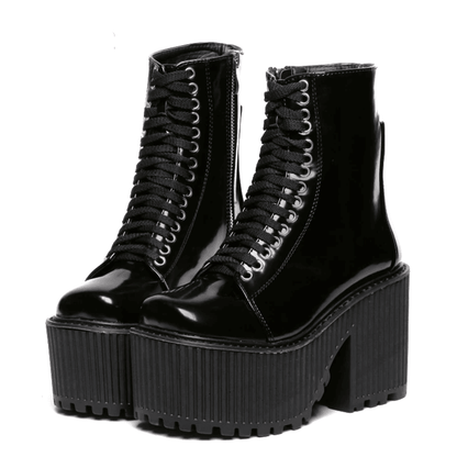 Classic Gothic Boots - front studio view (1 of 4)